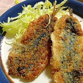 おかあさんが作ると簡単に見えるｗいわしのパン粉焼き